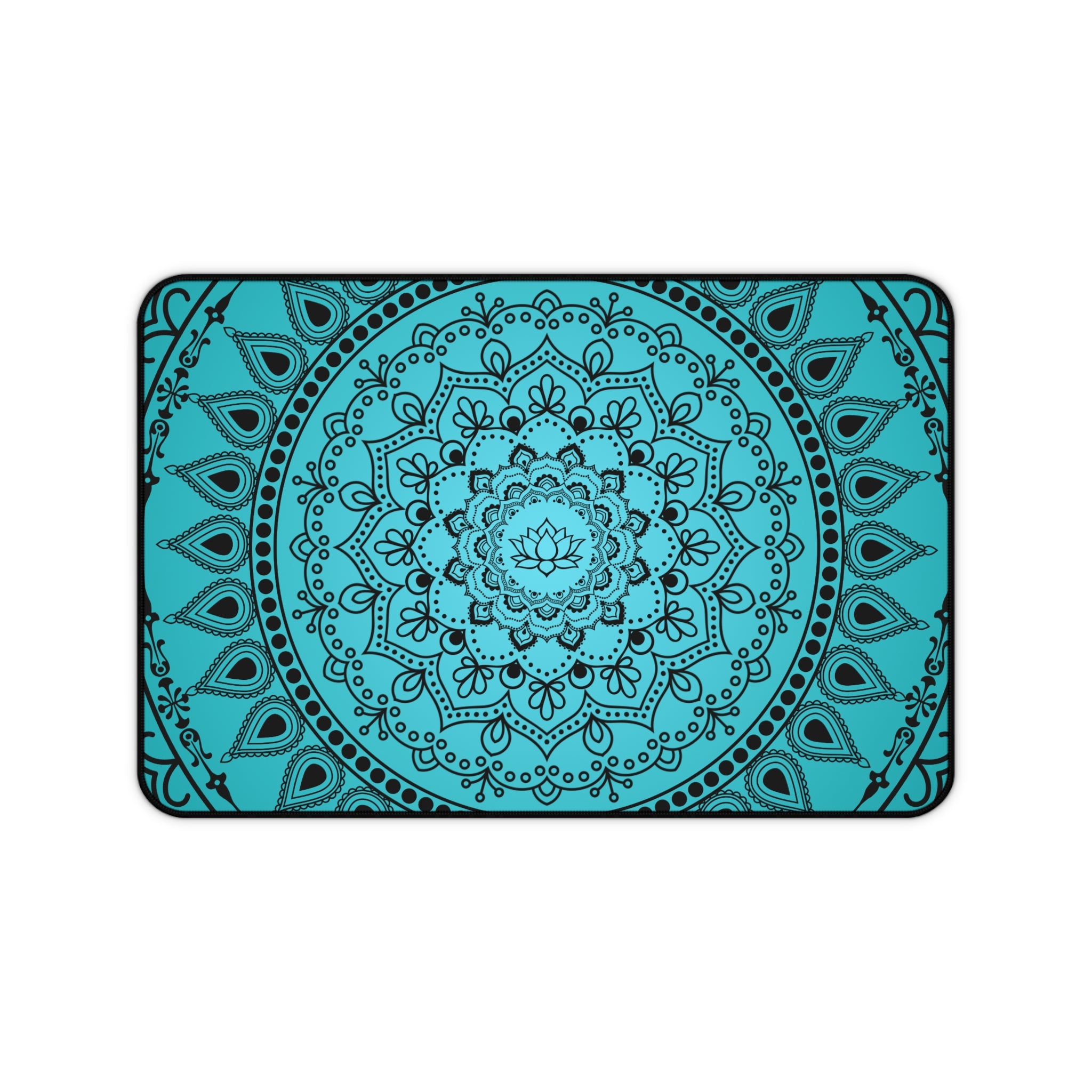Blue Mandala Desk Mat
