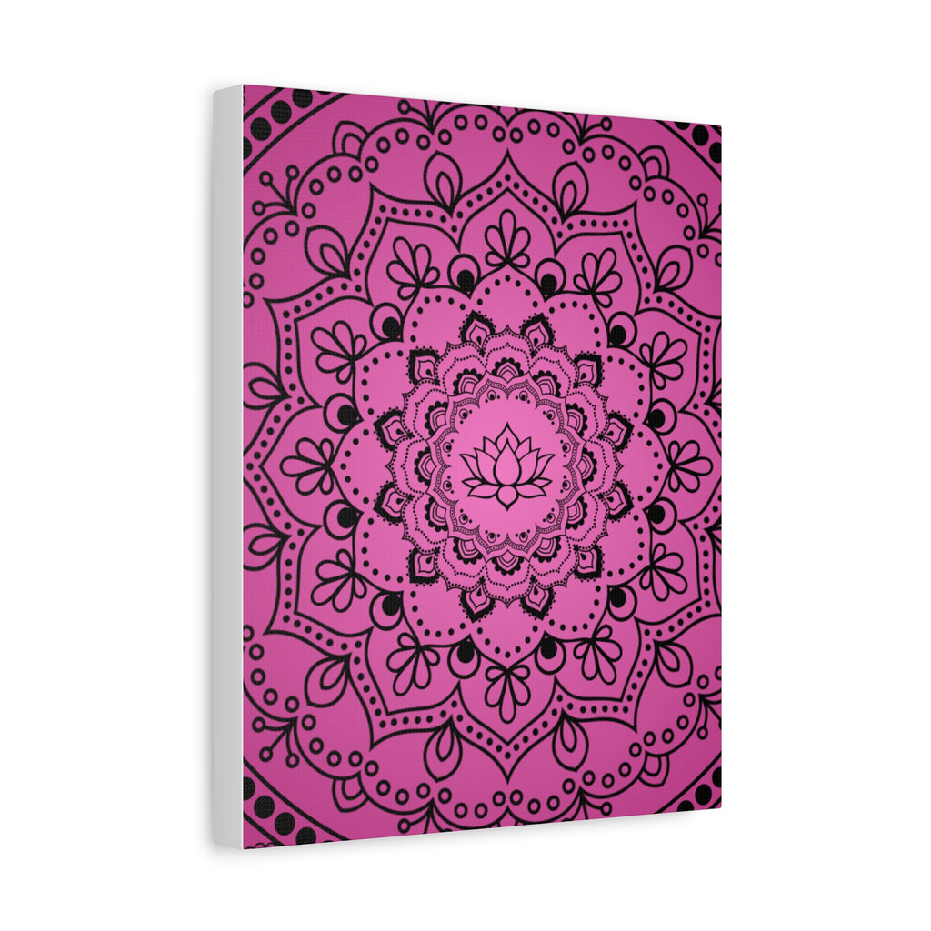 Pink Mandala Canvas Print
