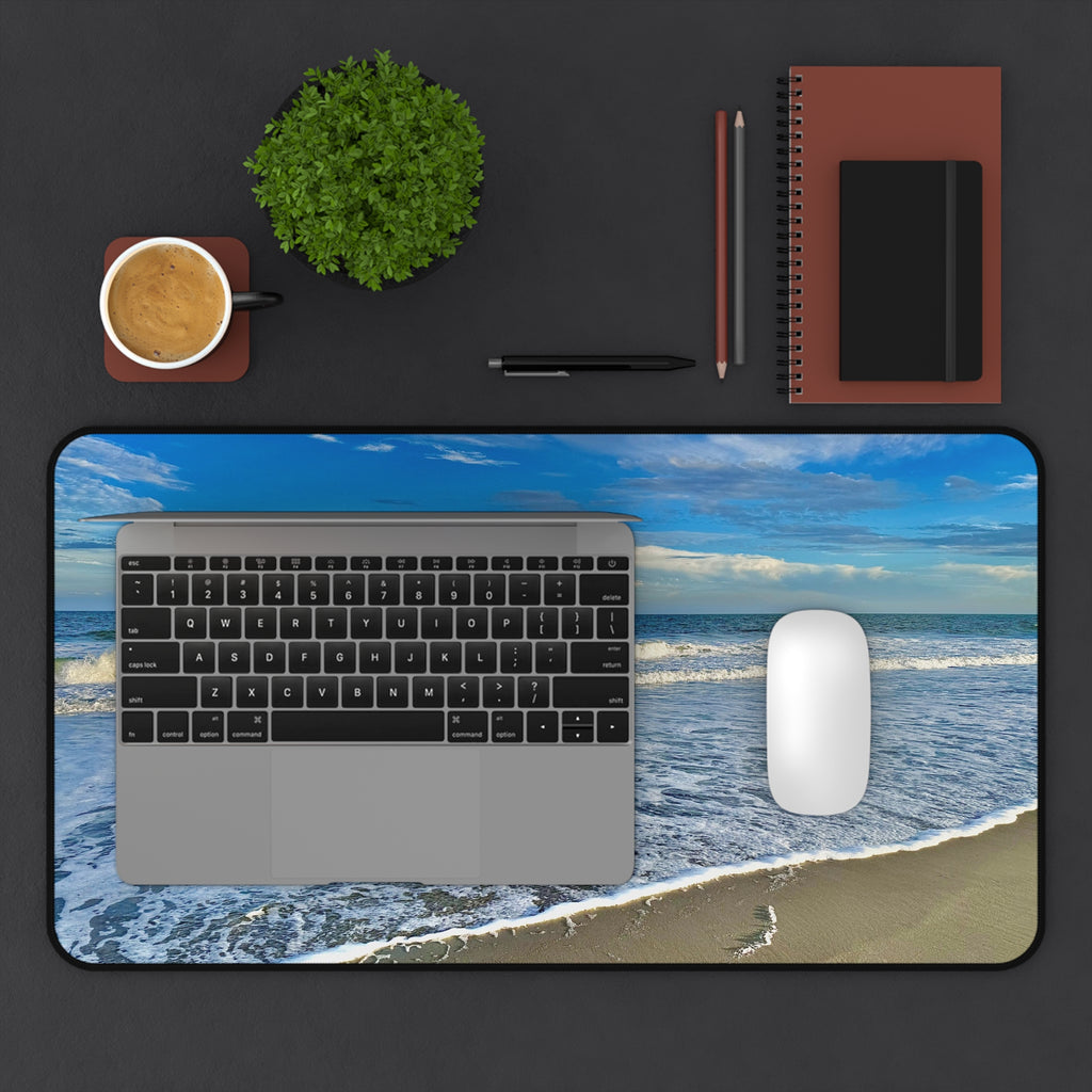 Turquoise Beach Desk Mat