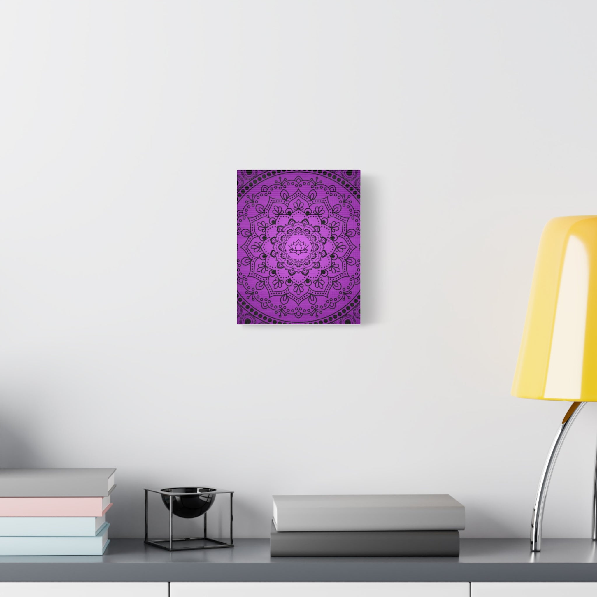 Purple Mandala Canvas Print