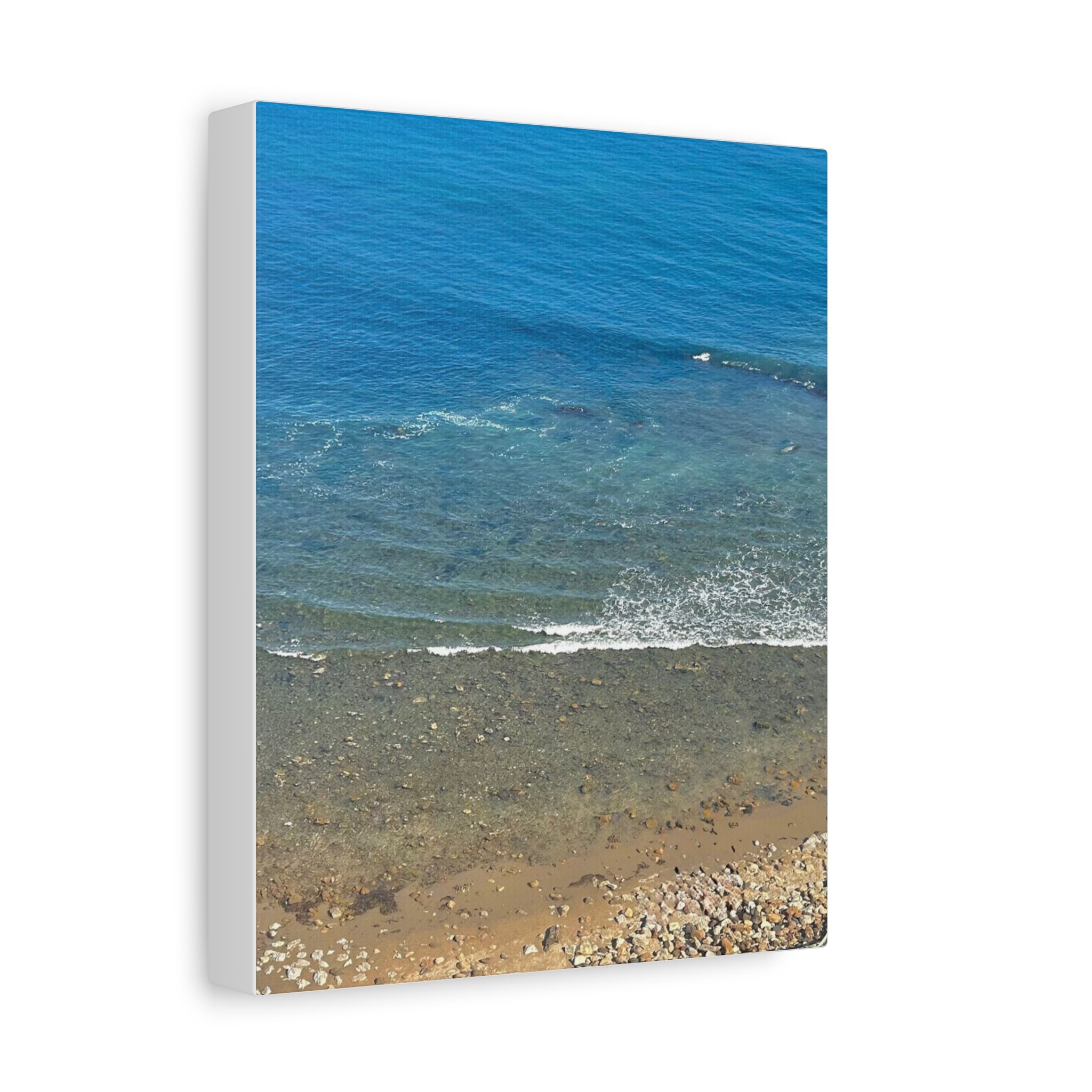 Blue Shore Canvas Print