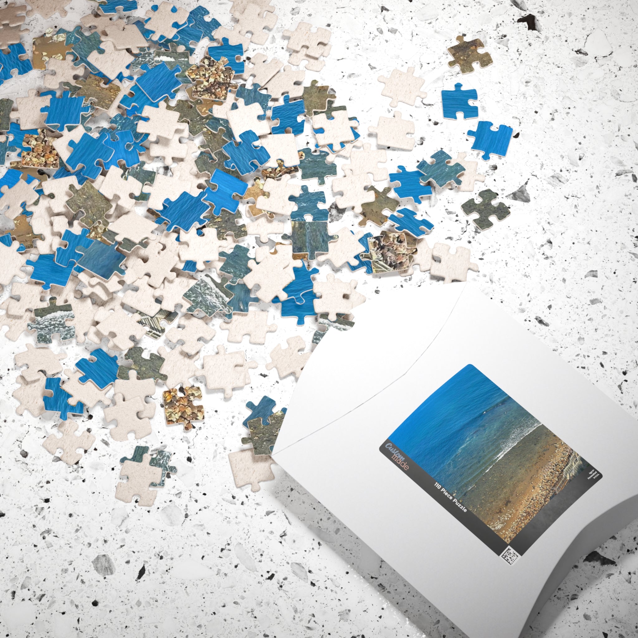Blue Shore Jigsaw Puzzle