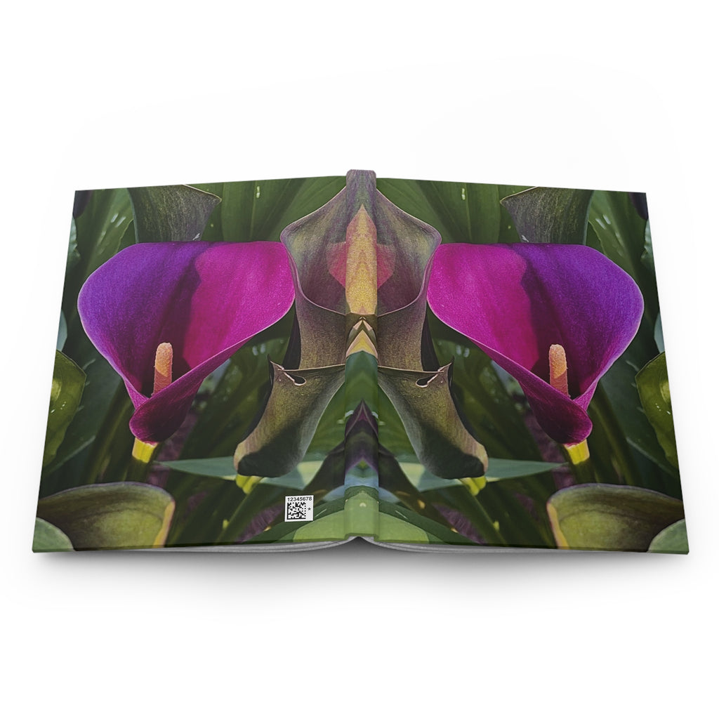 Purple Calla Lily Hardcover Journal
