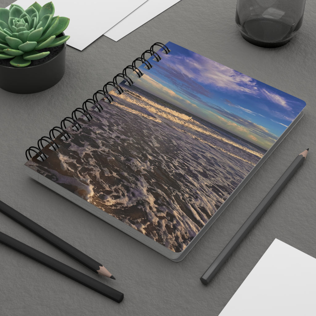 Waves & Sky Spiral Notebook