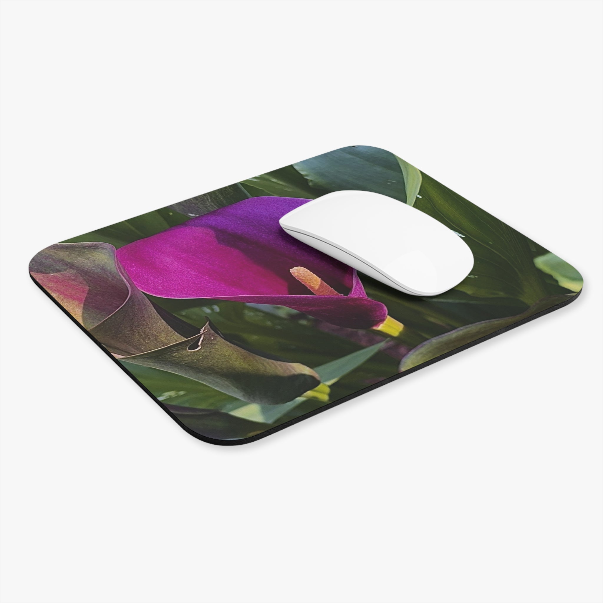 Purple Calla Lily Mouse Pad