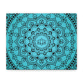 Blue Mandala Canvas Print