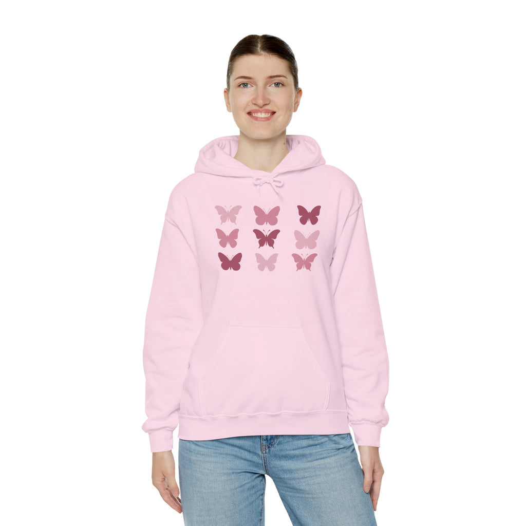 Butterfly Grid Hoodie Solid