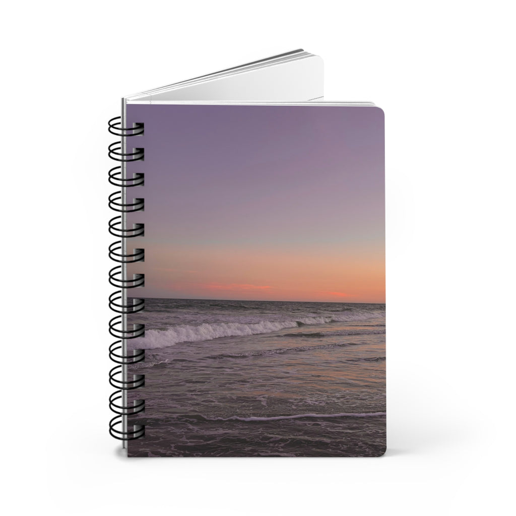 Pastel Beach Spiral Notebook