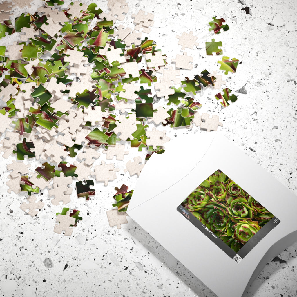 Succulent Garden Jigsaw Puzzle