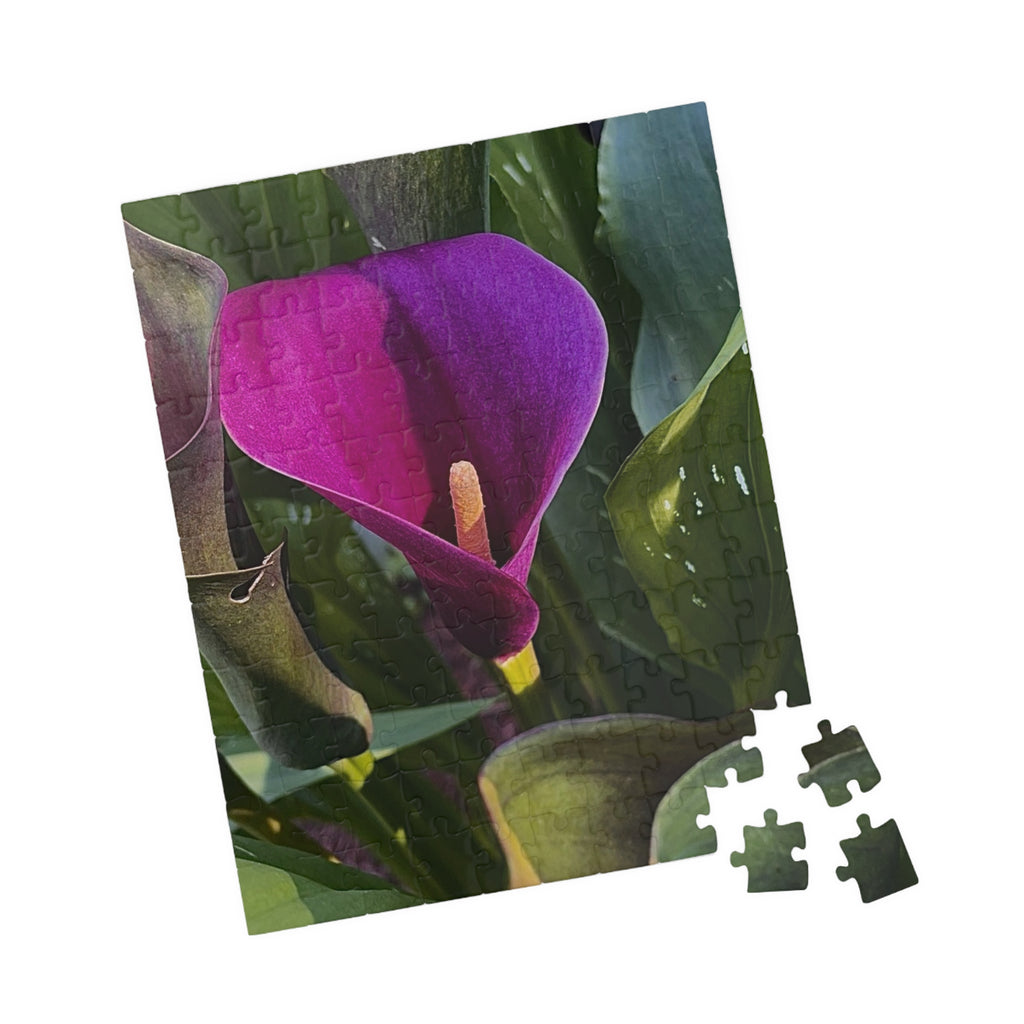 Purple Calla Lily Jigsaw Puzzle