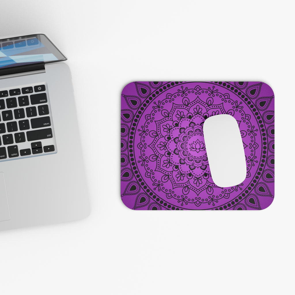 Purple Mandala Mouse Pad