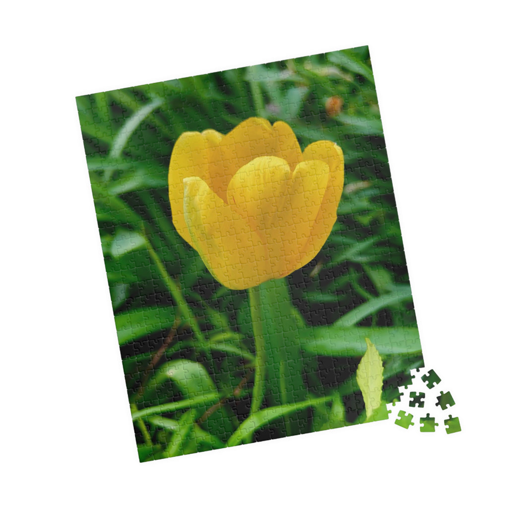 Yellow Tulip Jigsaw Puzzle