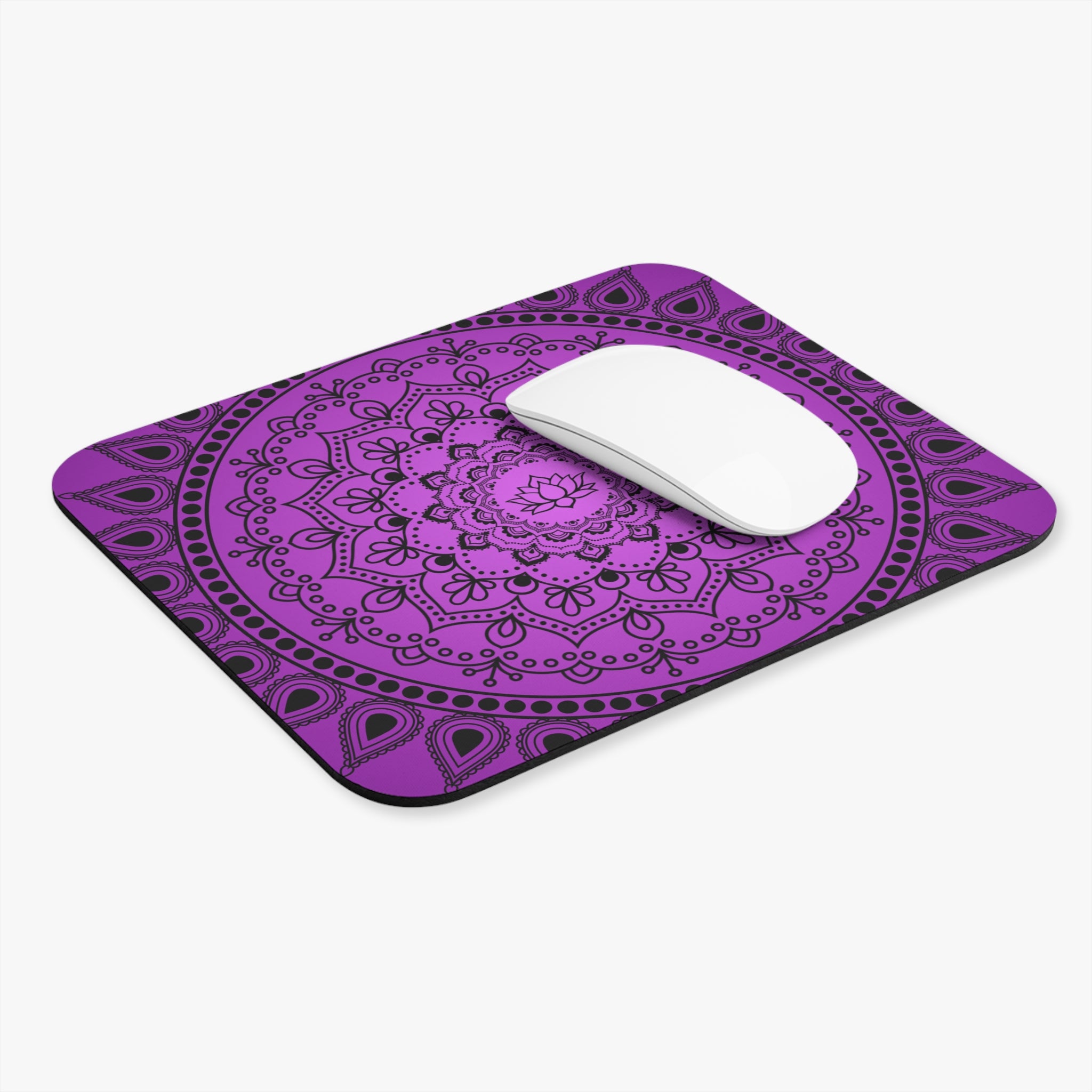 Purple Mandala Mouse Pad