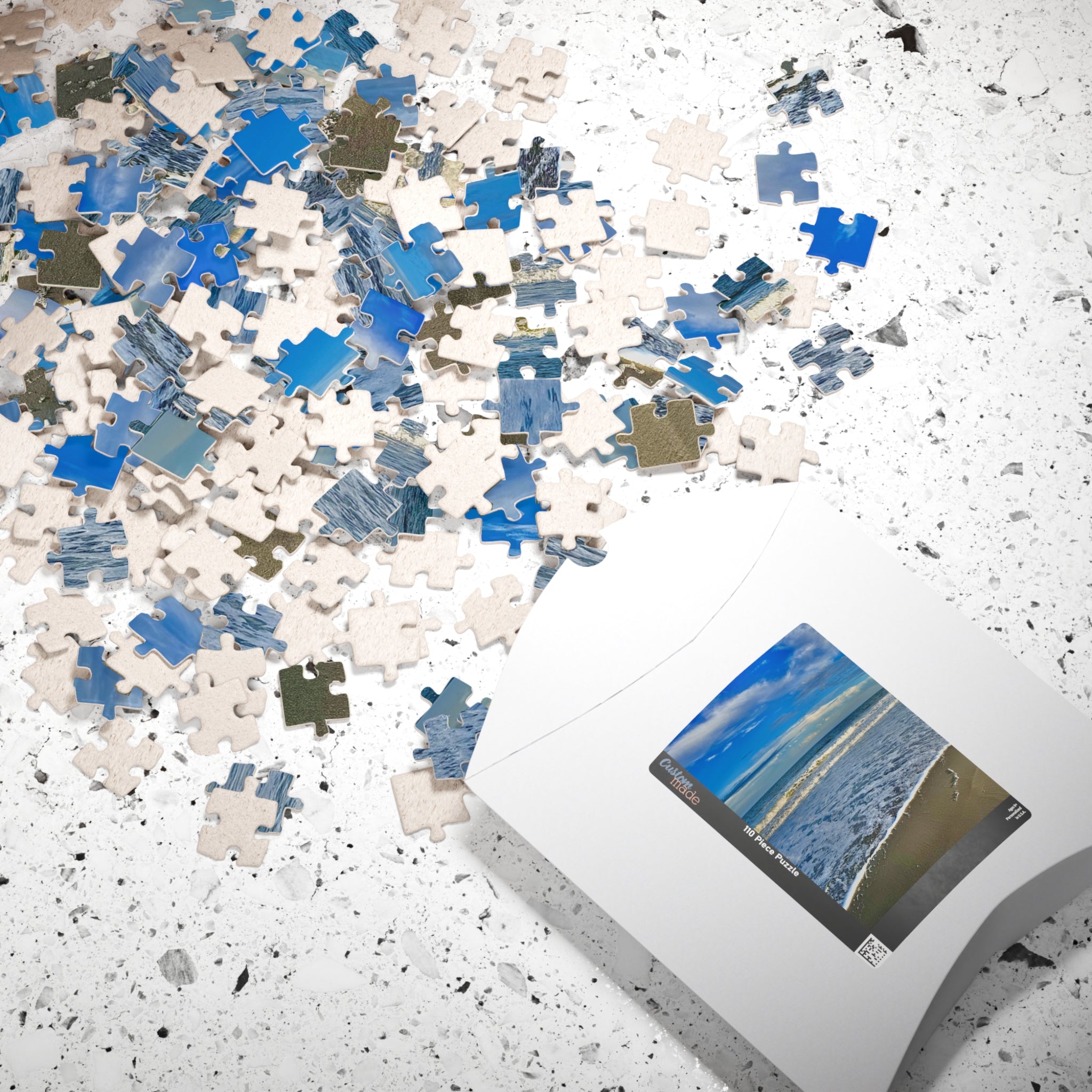 Turquoise Beach Jigsaw Puzzle