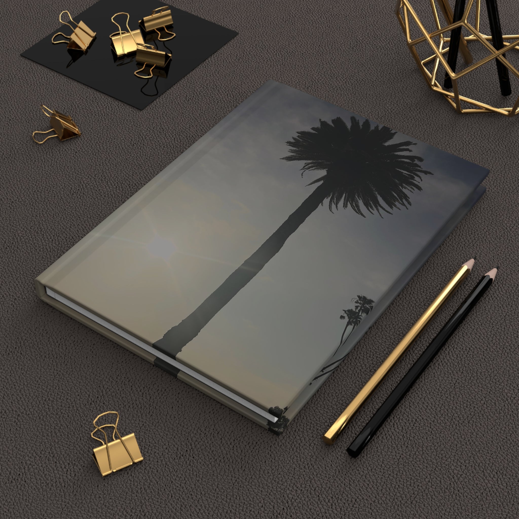 Palm Tree Hardcover Journal