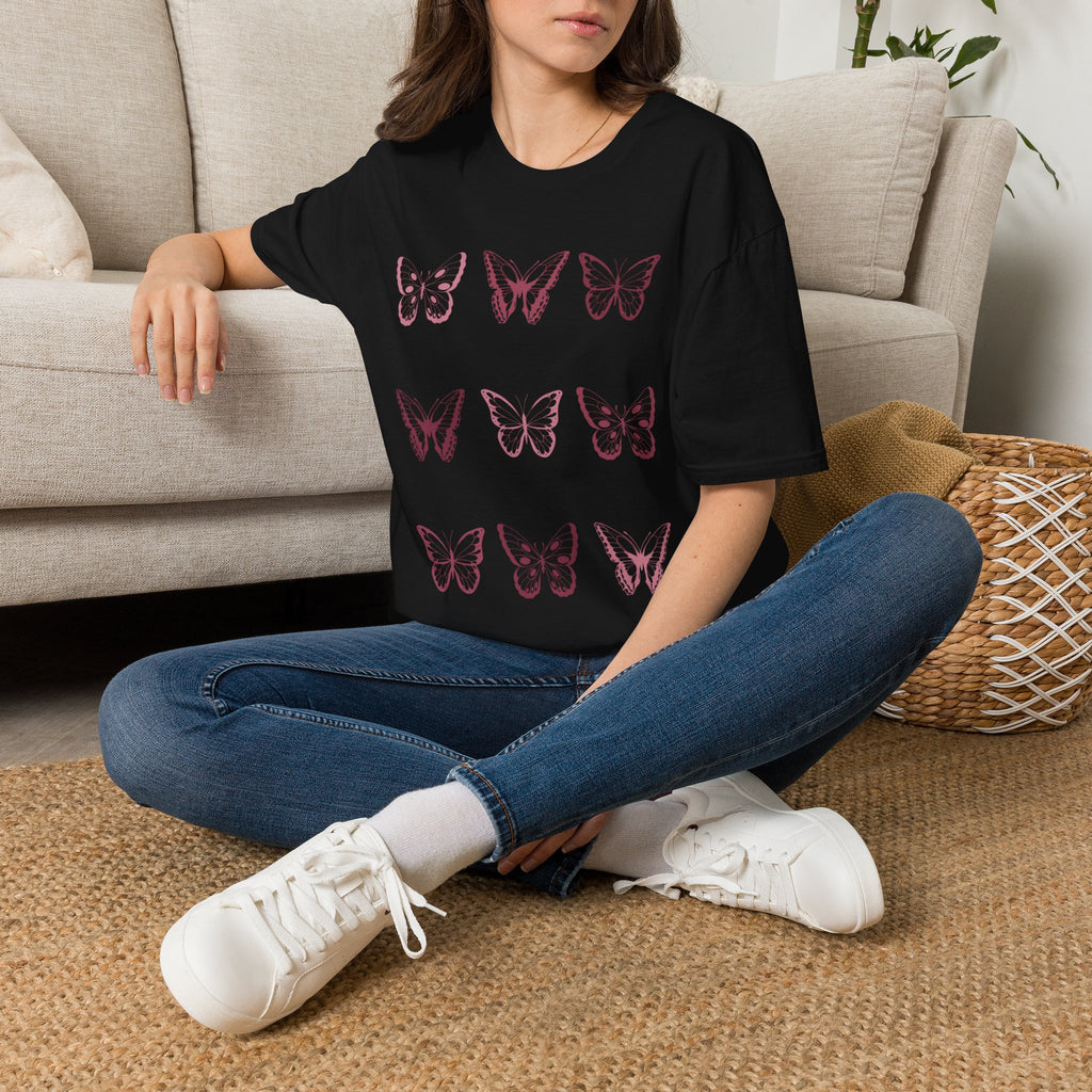 Butterfly Grid T-Shirt