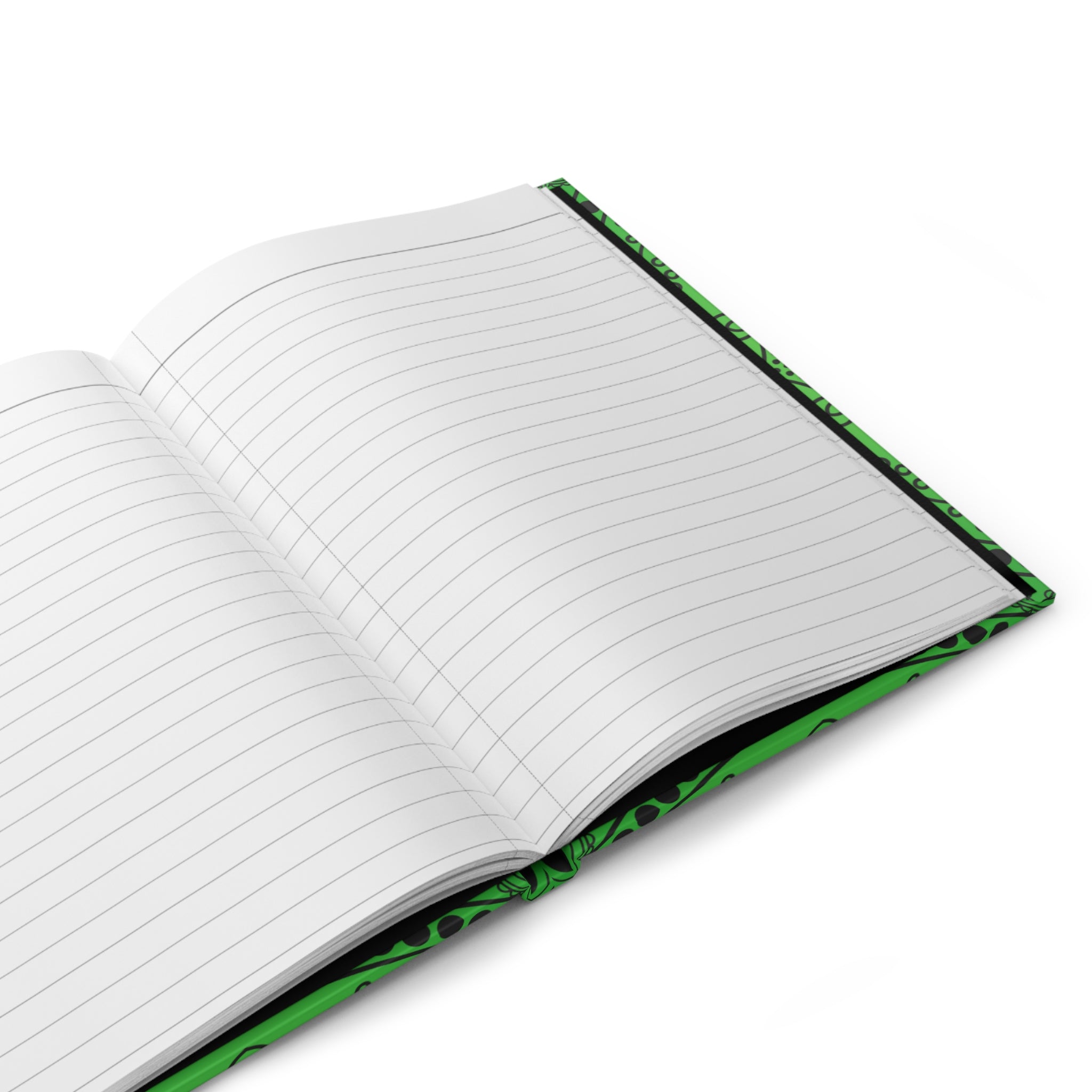 Green Mandala Hardcover Journal