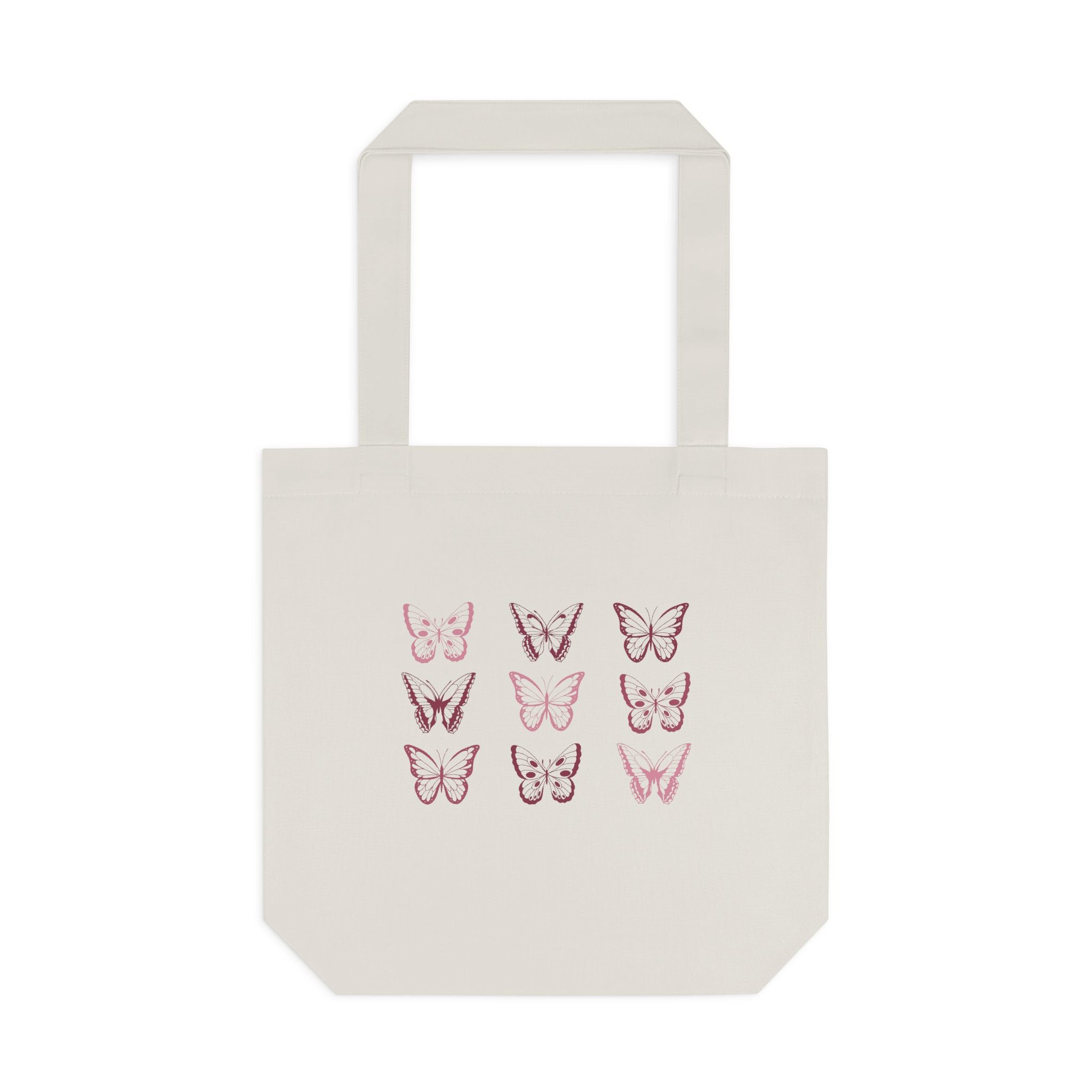 Butterfly Grid Tote Bag