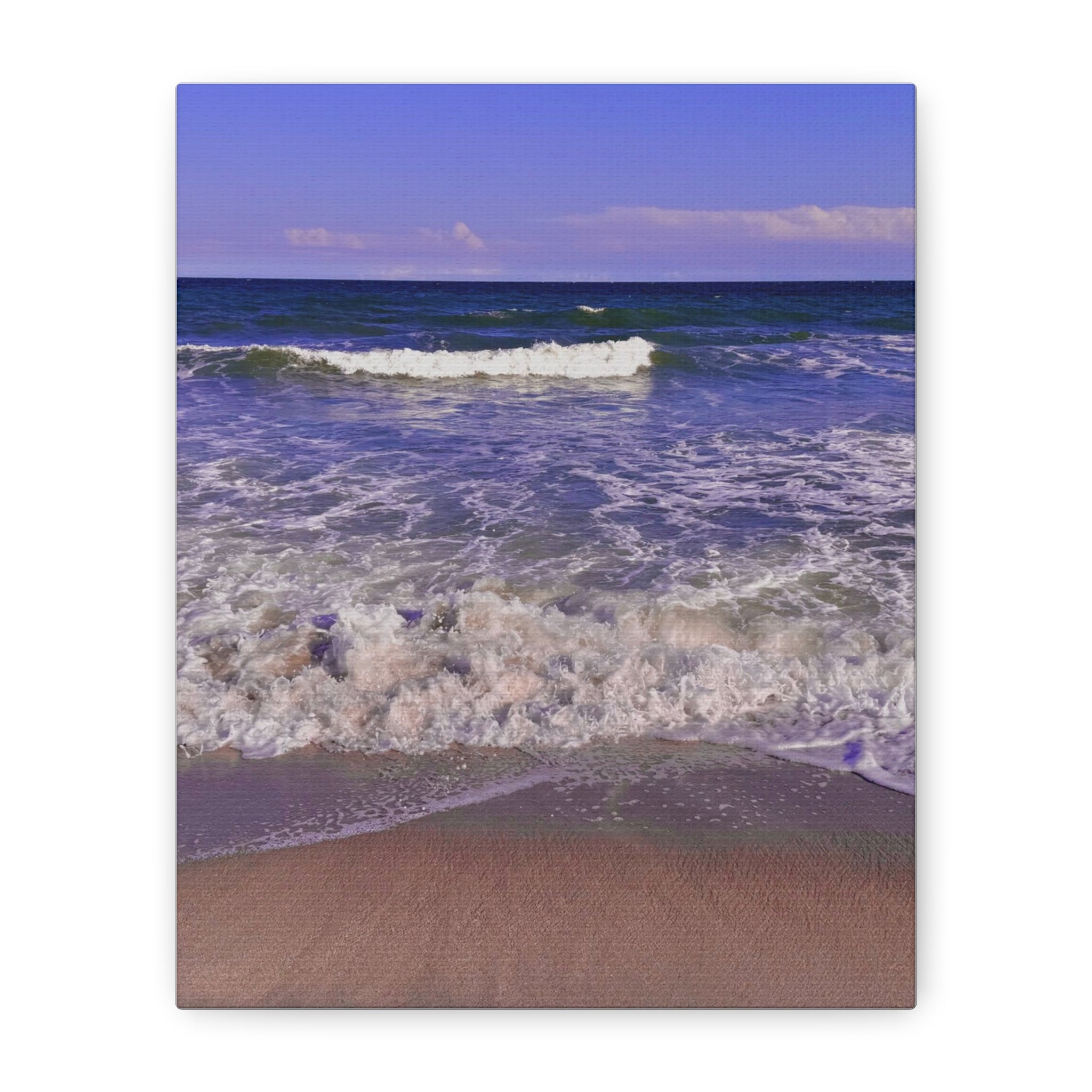 Beach Waves Canvas Print