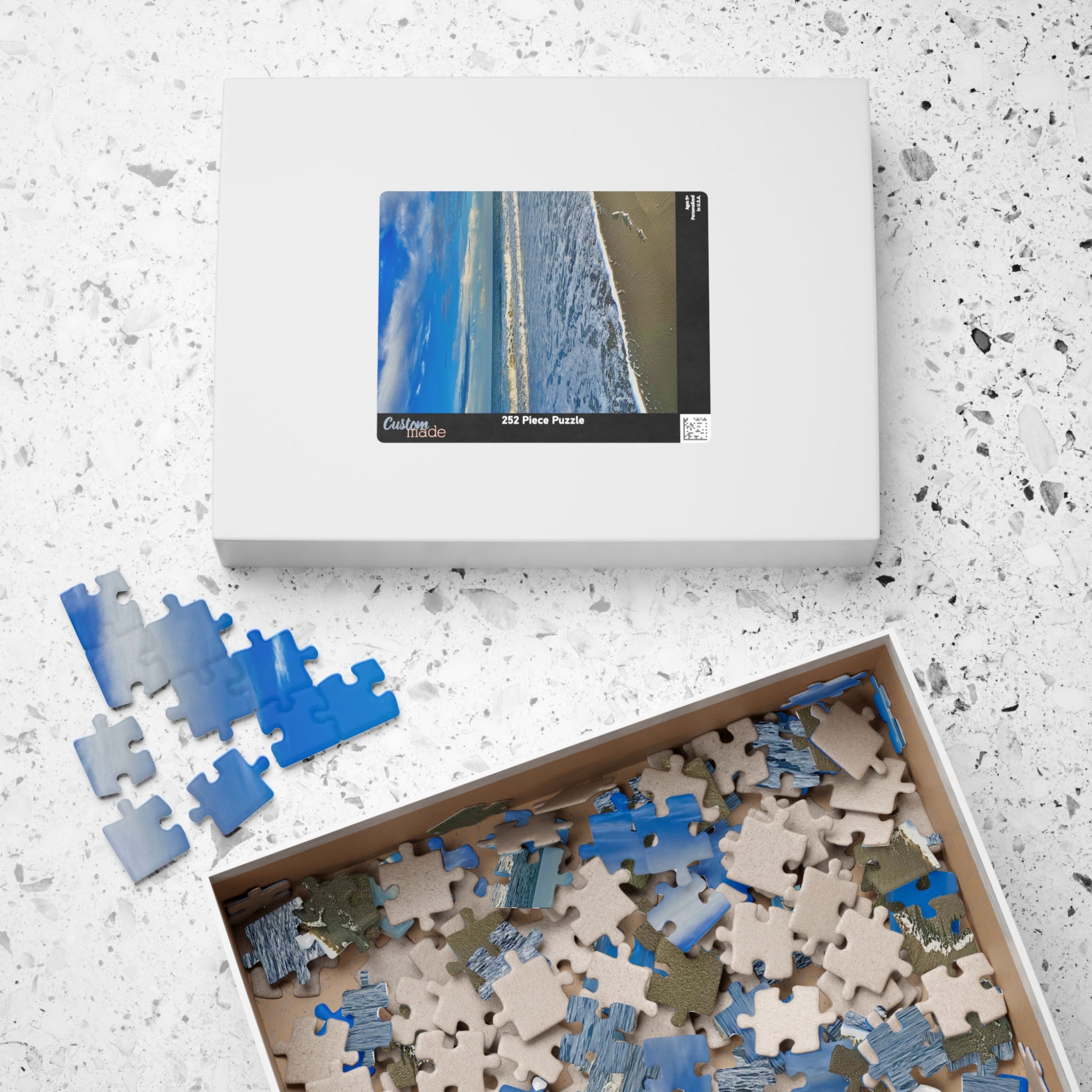 Turquoise Beach Jigsaw Puzzle