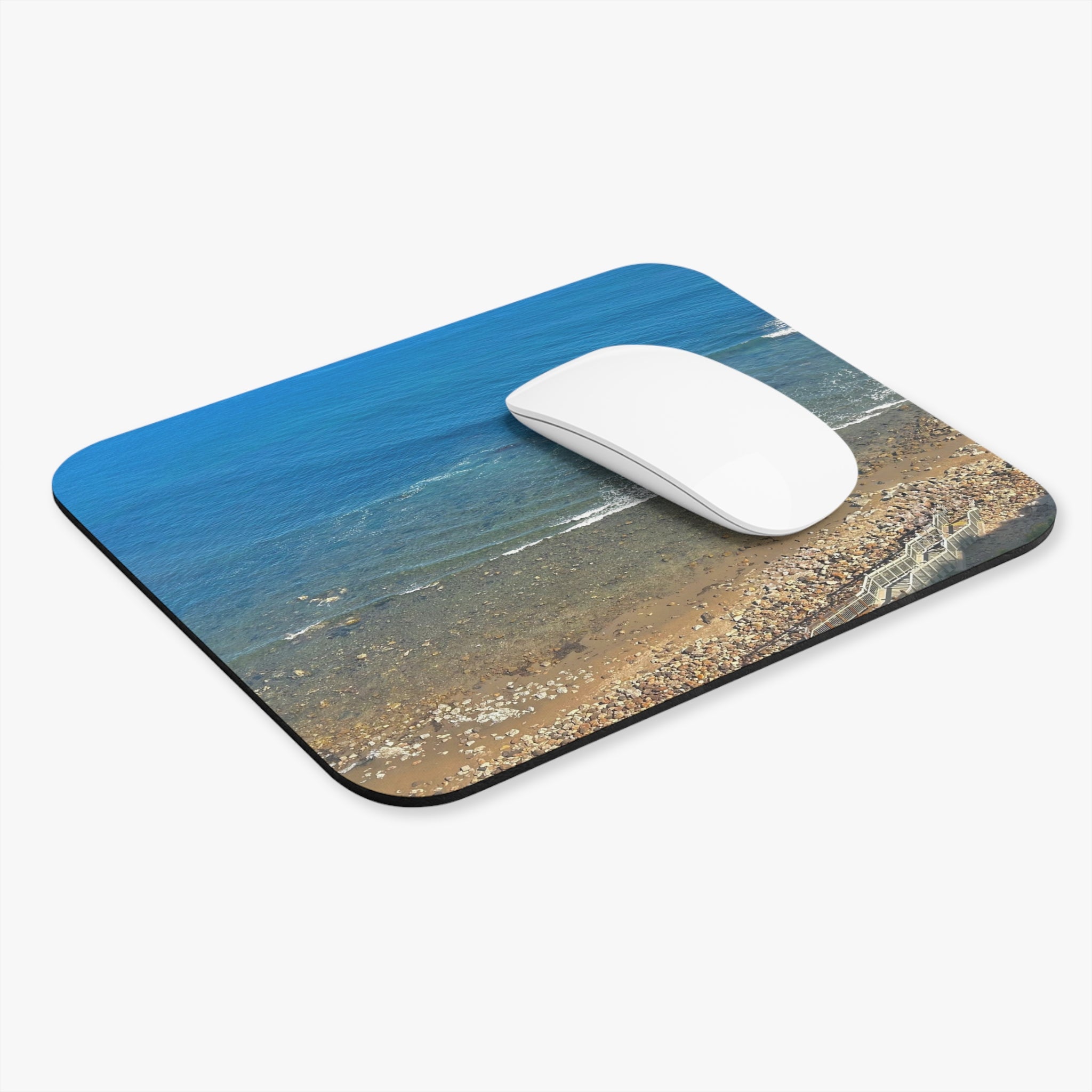 Blue Shore Mouse Pad