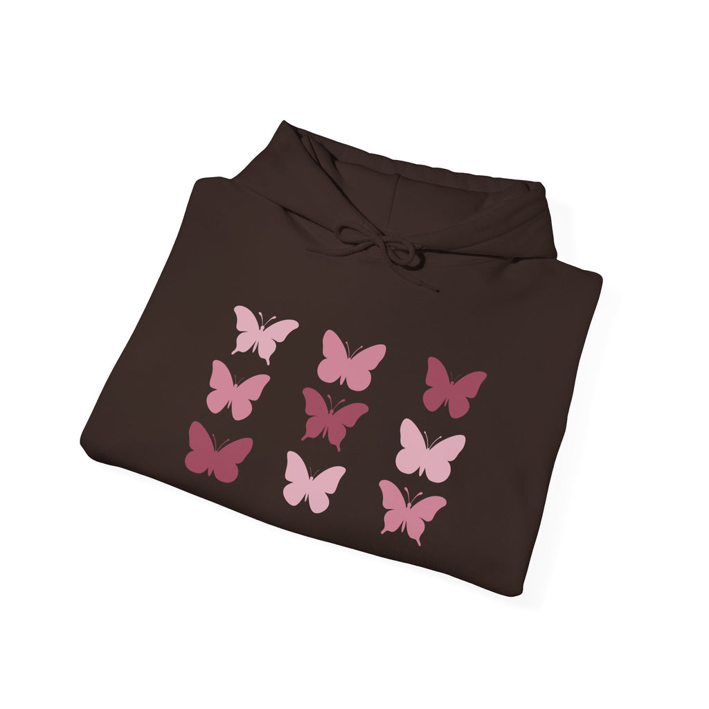 Butterfly Grid Hoodie Solid