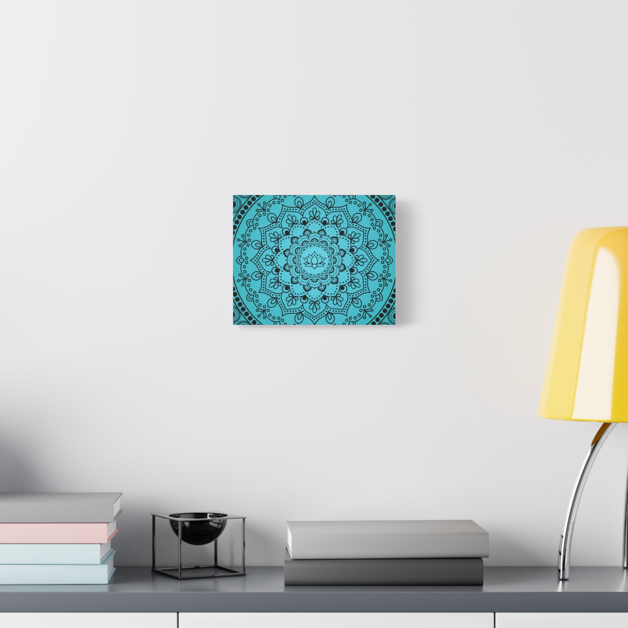 Blue Mandala Canvas Print