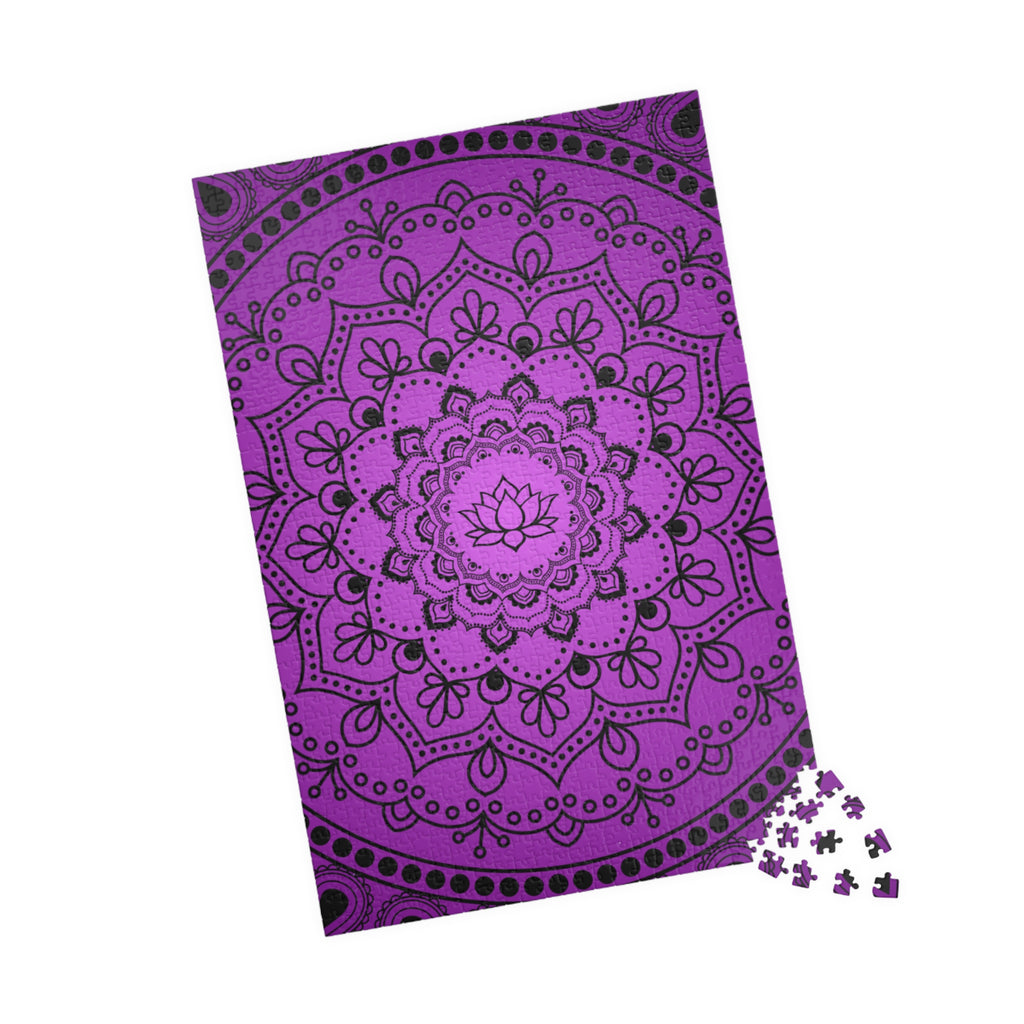 Purple Mandala Jigsaw Puzzle