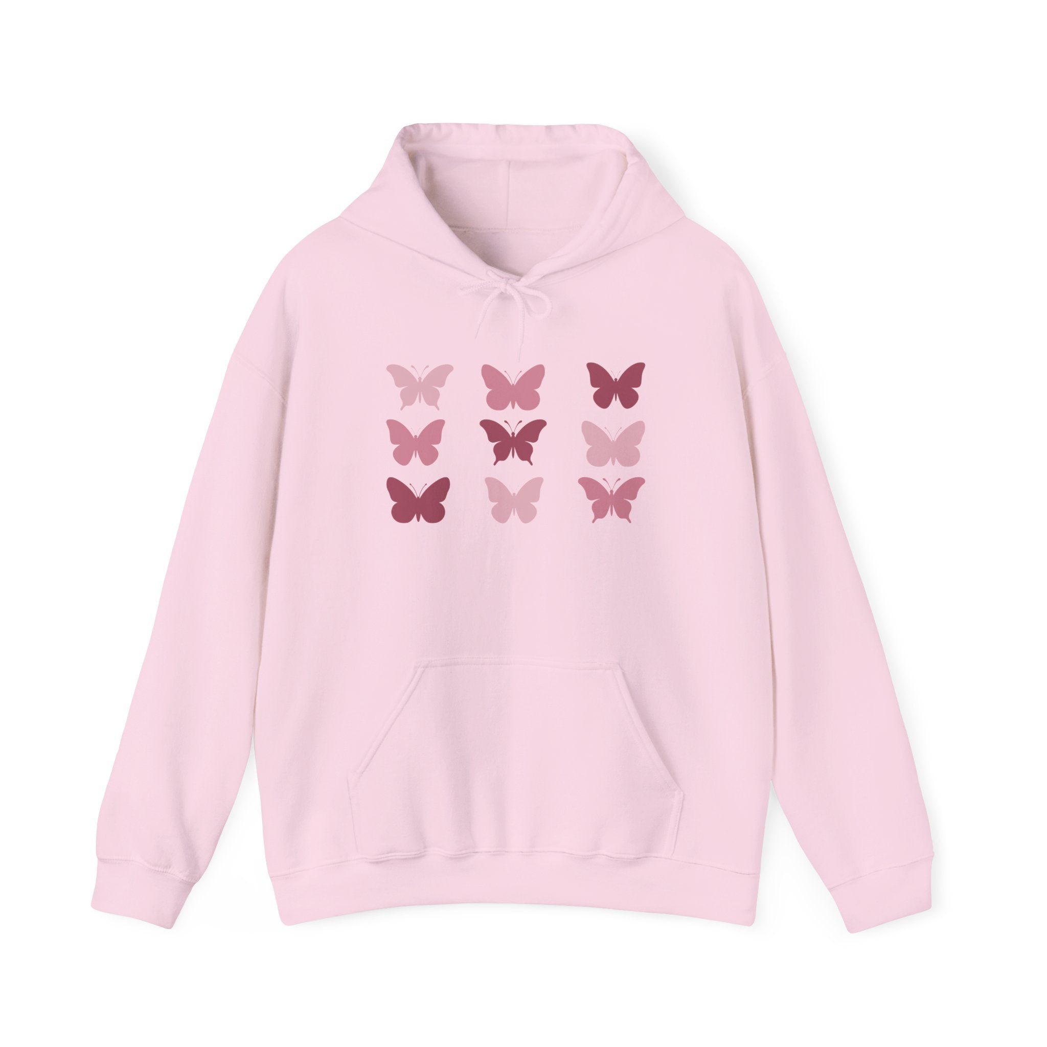 Butterfly Grid Hoodie Solid