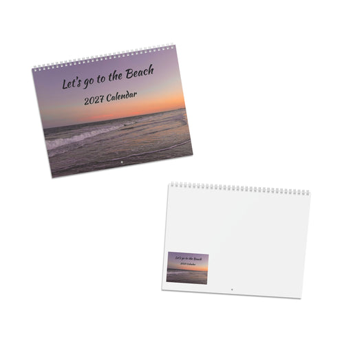 Beach 2027 Wall Calendar
