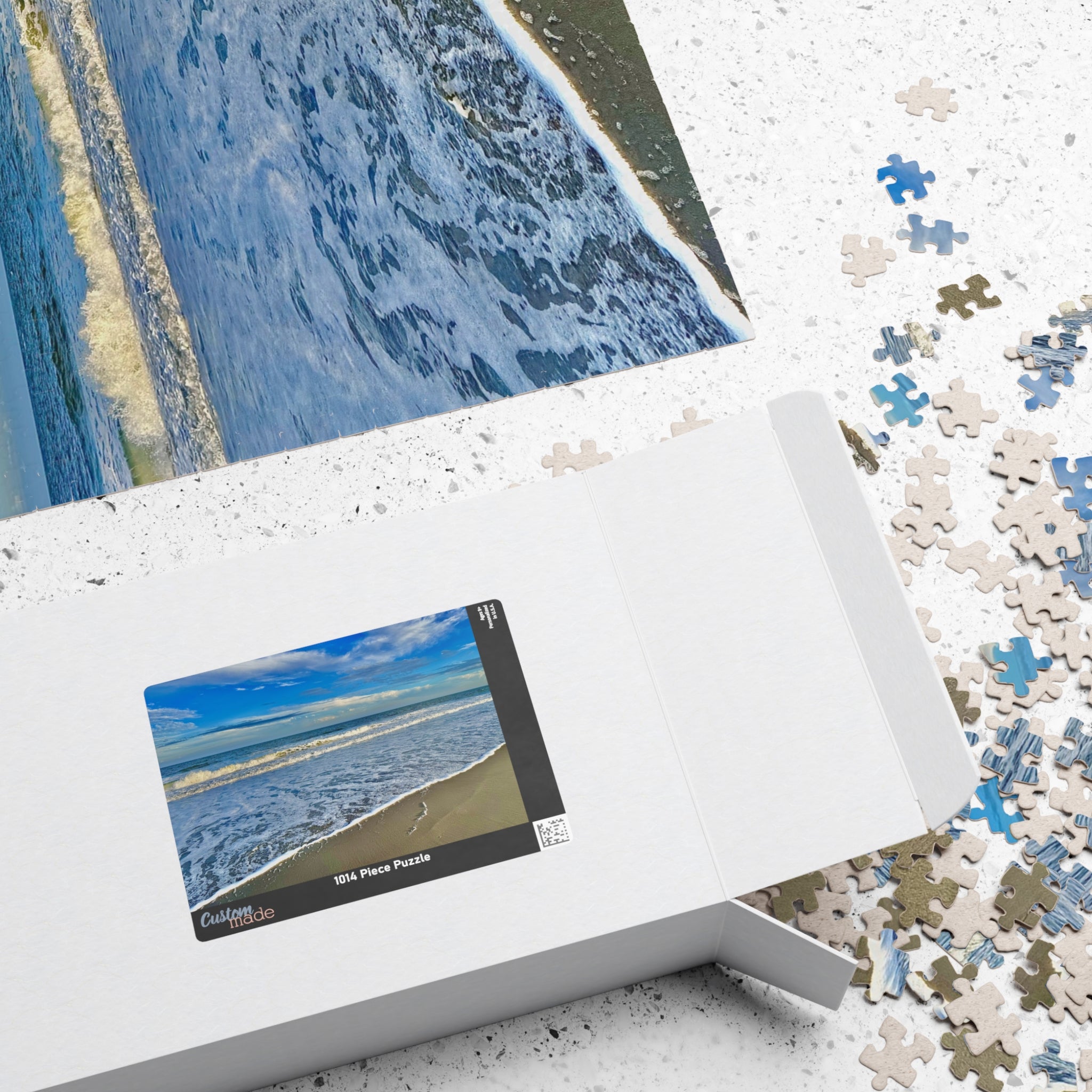 Turquoise Beach Jigsaw Puzzle