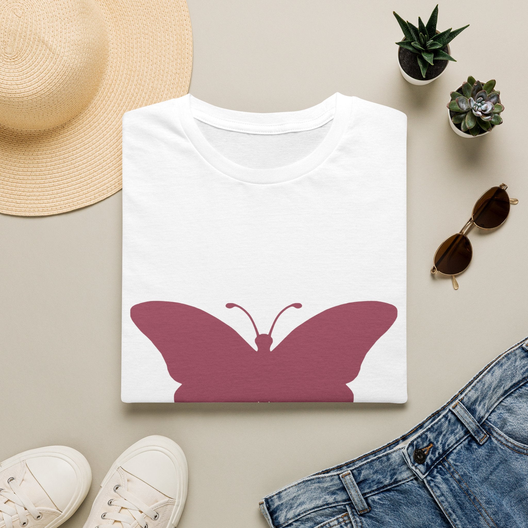 Butterfly Graphic T-Shirt