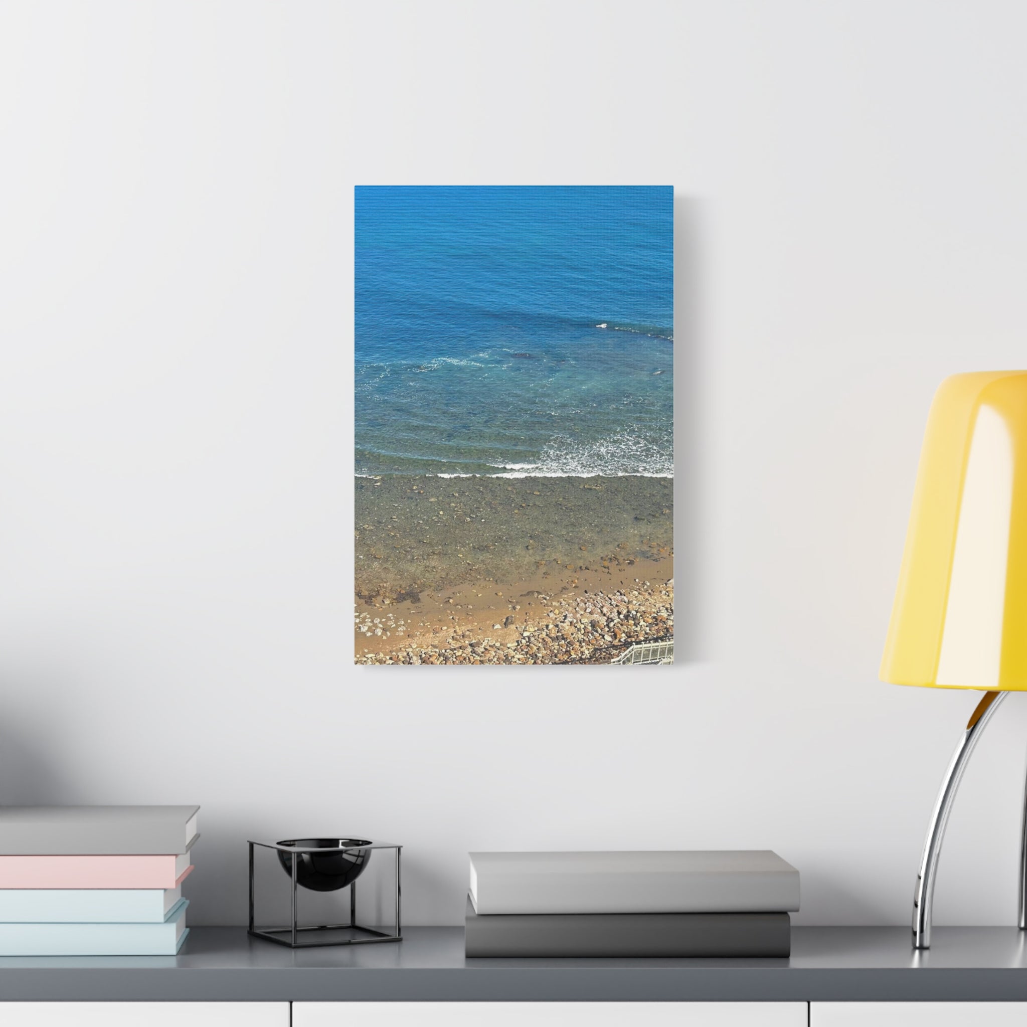 Blue Shore Canvas Print