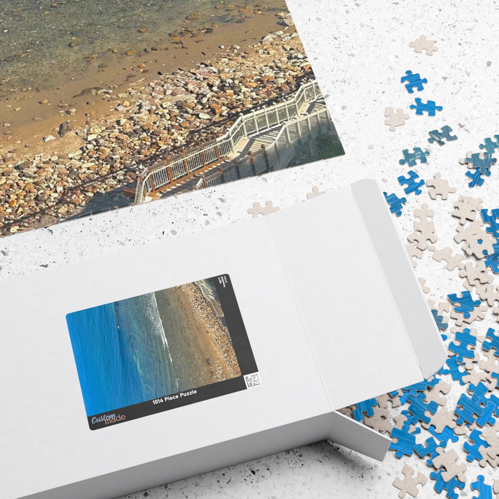 Blue Shore Jigsaw Puzzle