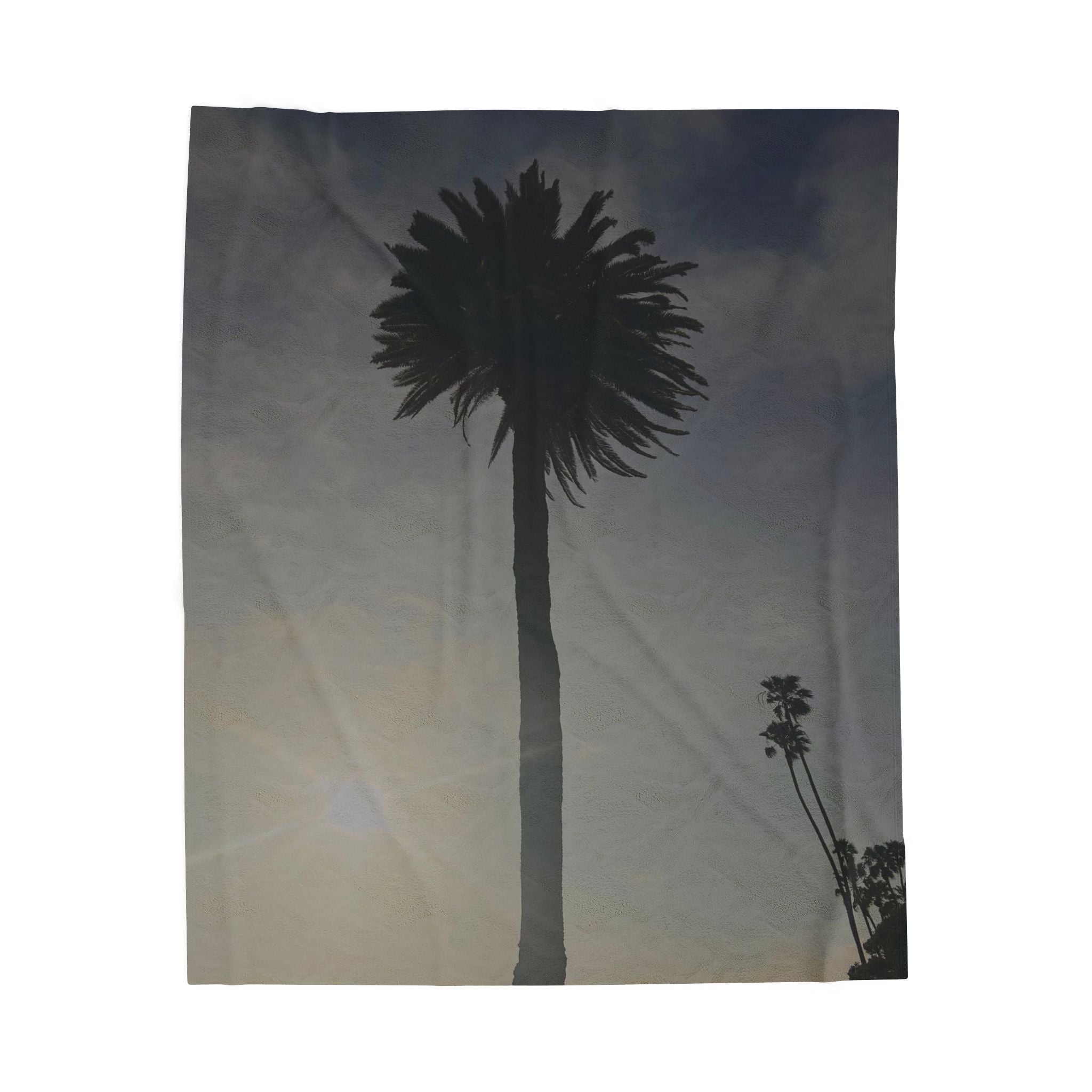 Palm Tree Throw Blanket