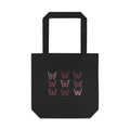 Butterfly Grid Tote Bag