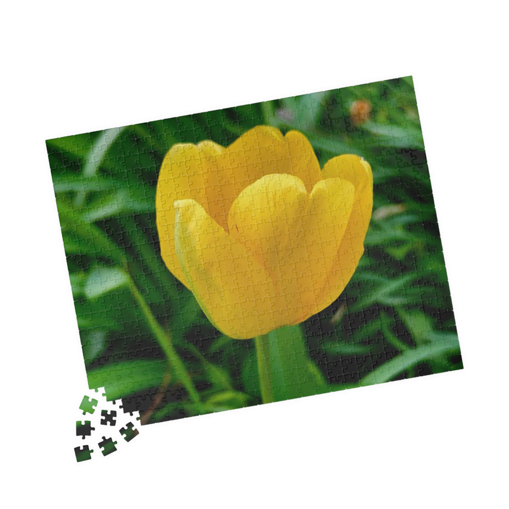 Yellow Tulip Jigsaw Puzzle