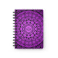 Purple Mandala Spiral Notebook