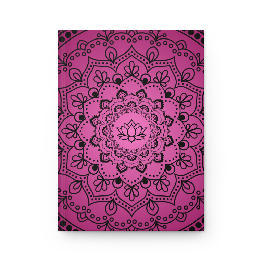 Mandala Lotus Hardcover Journal