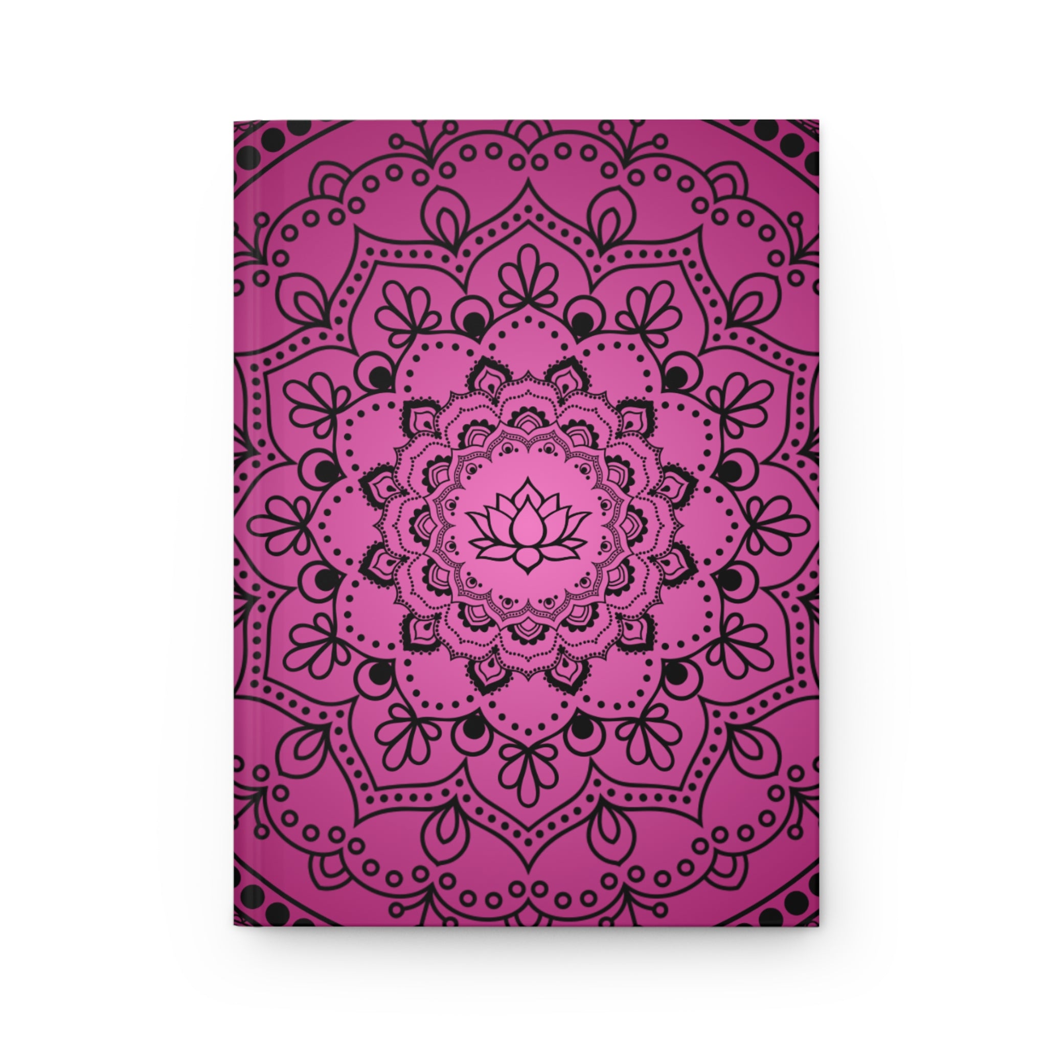 Mandala Lotus Hardcover Journal