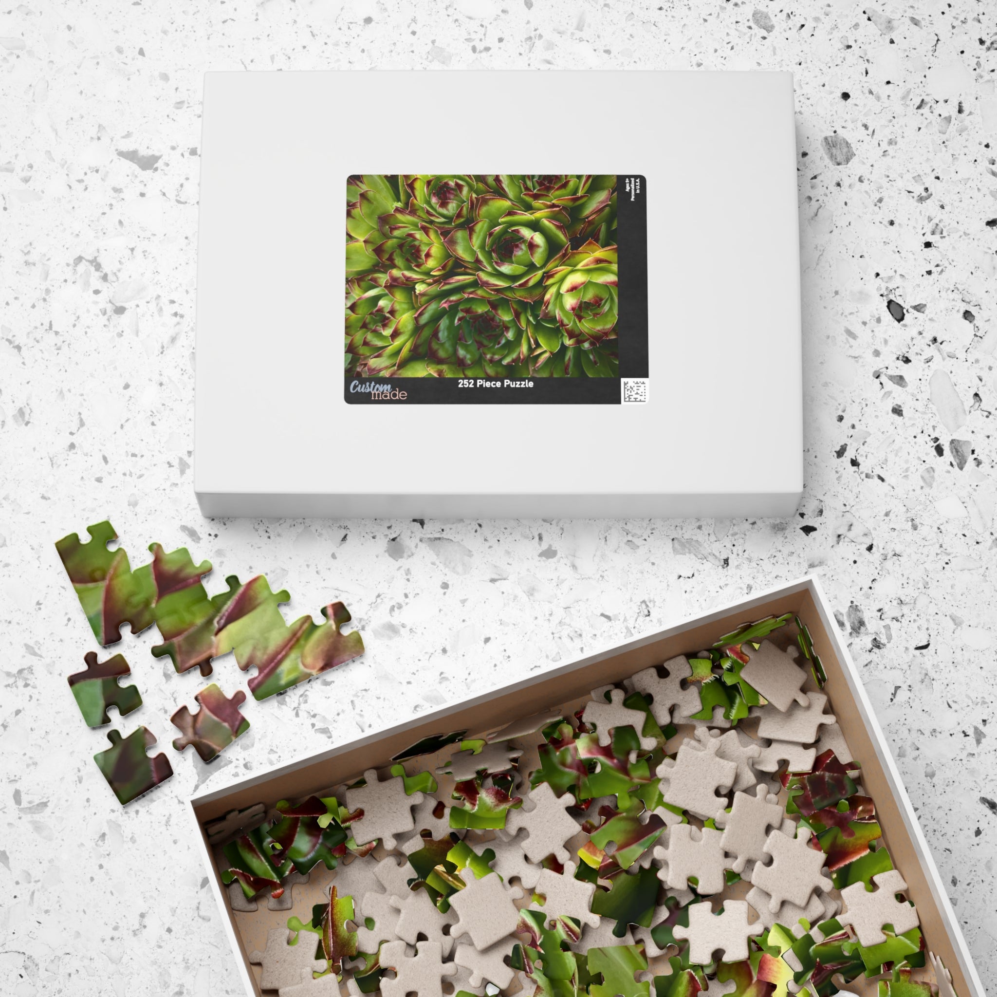 Succulent Garden Jigsaw Puzzle