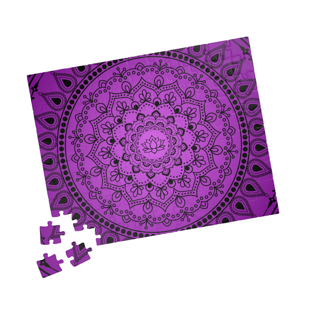 Purple Mandala Jigsaw Puzzle