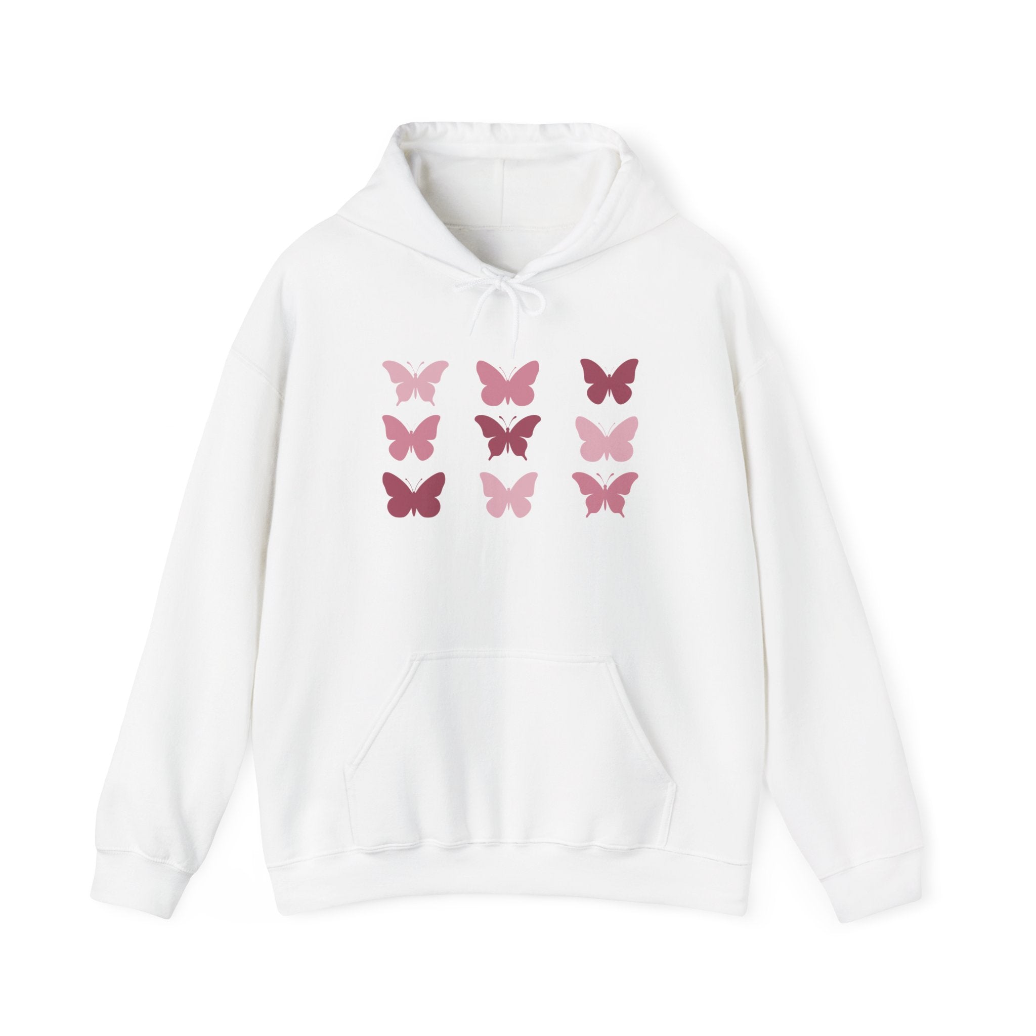 Butterfly Grid Hoodie Solid