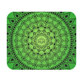 Green Mandala Mouse Pad