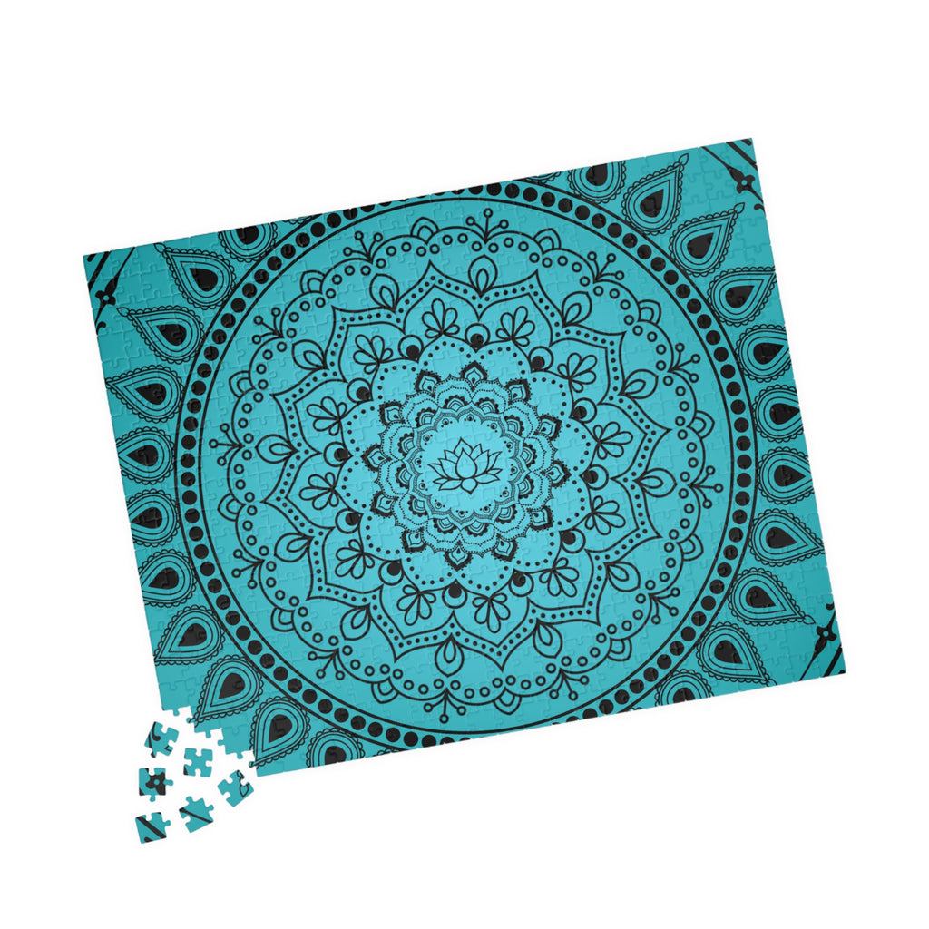Blue Mandala Jigsaw Puzzle