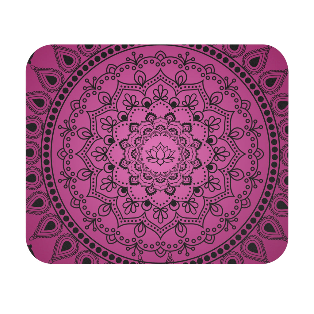 Pink Mandala Mouse Pad