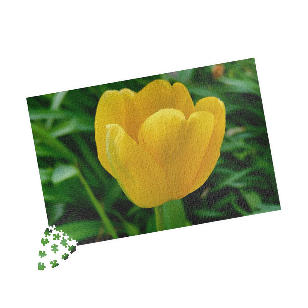 Yellow Tulip Jigsaw Puzzle