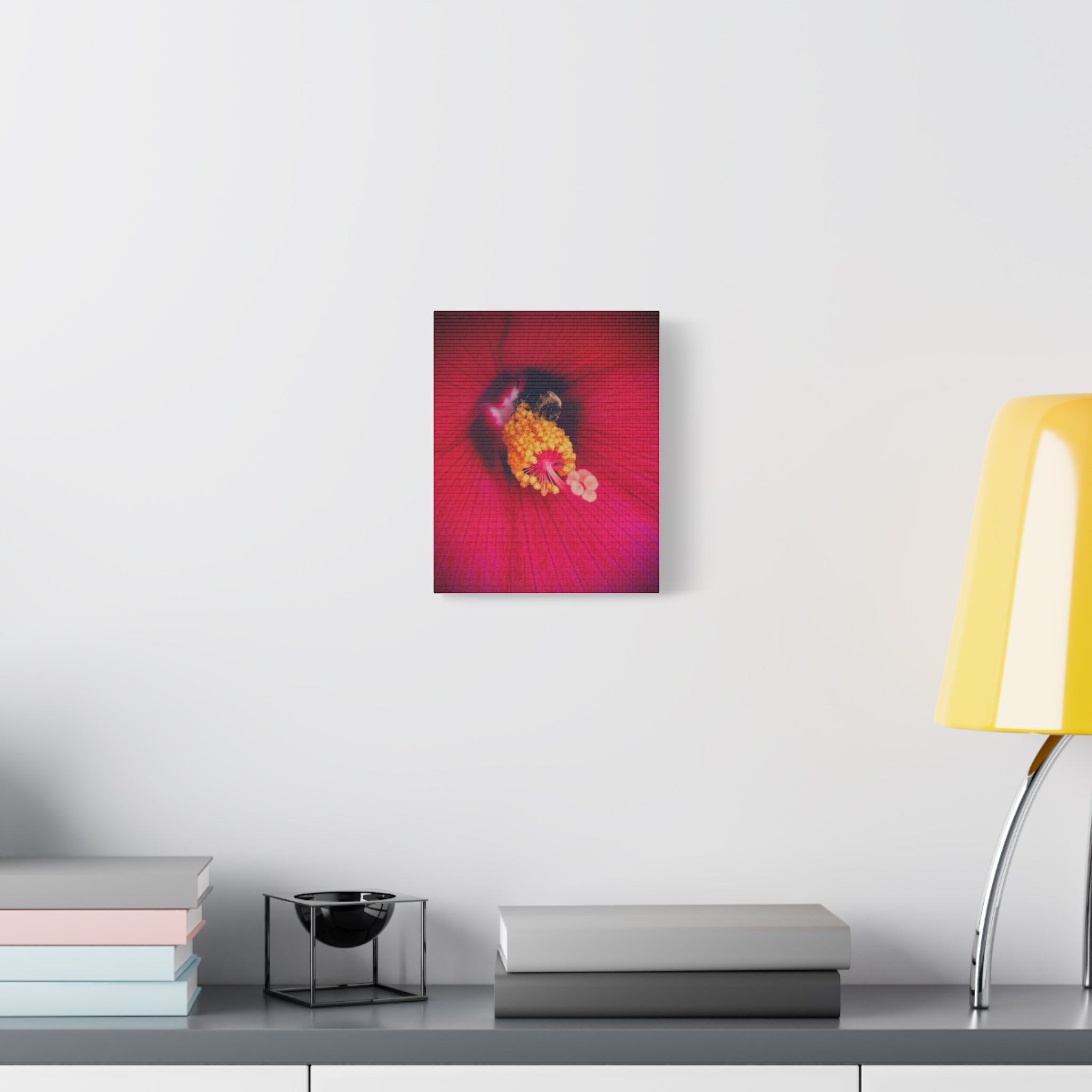 Sleeping Bee Canvas Print