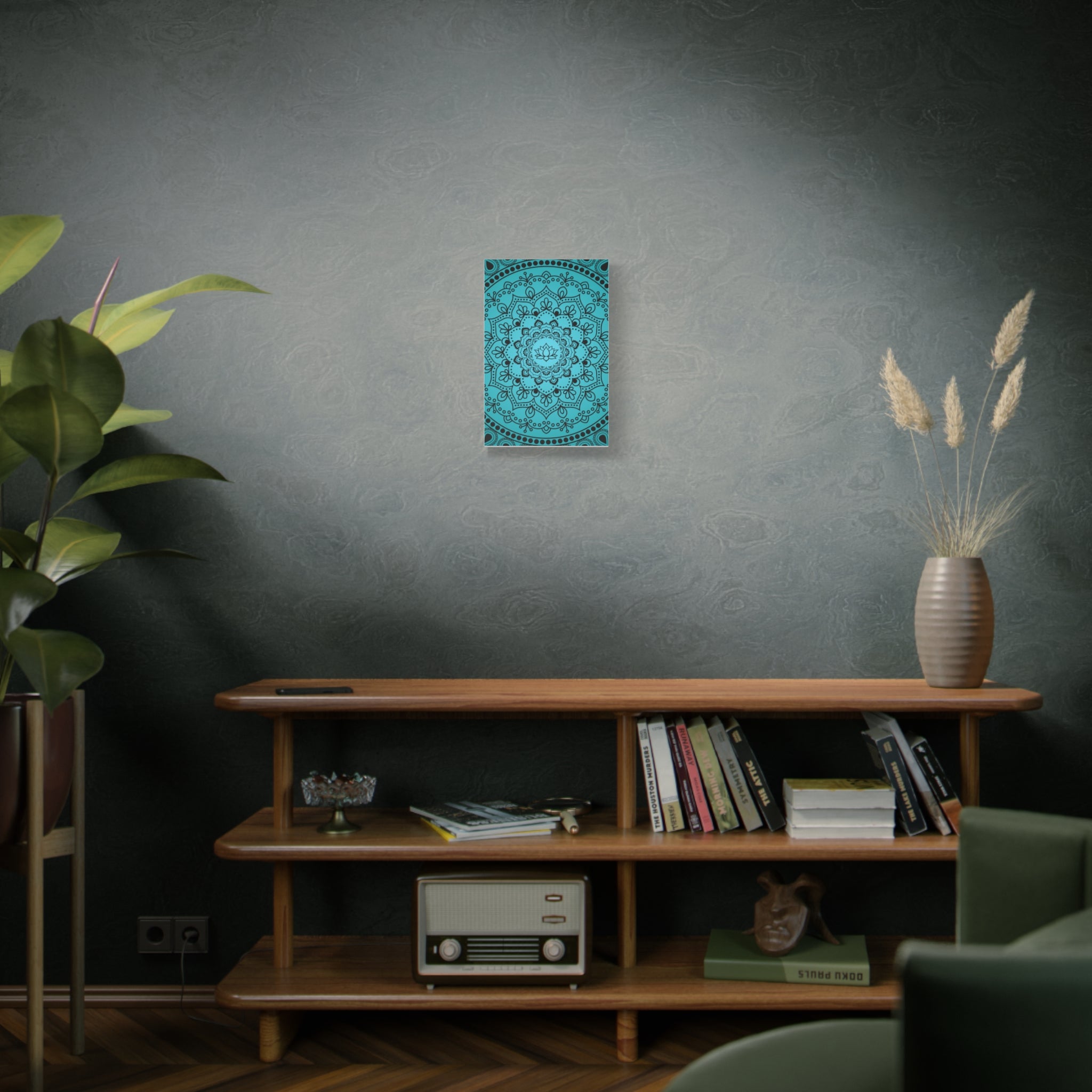 Blue Mandala Canvas Print