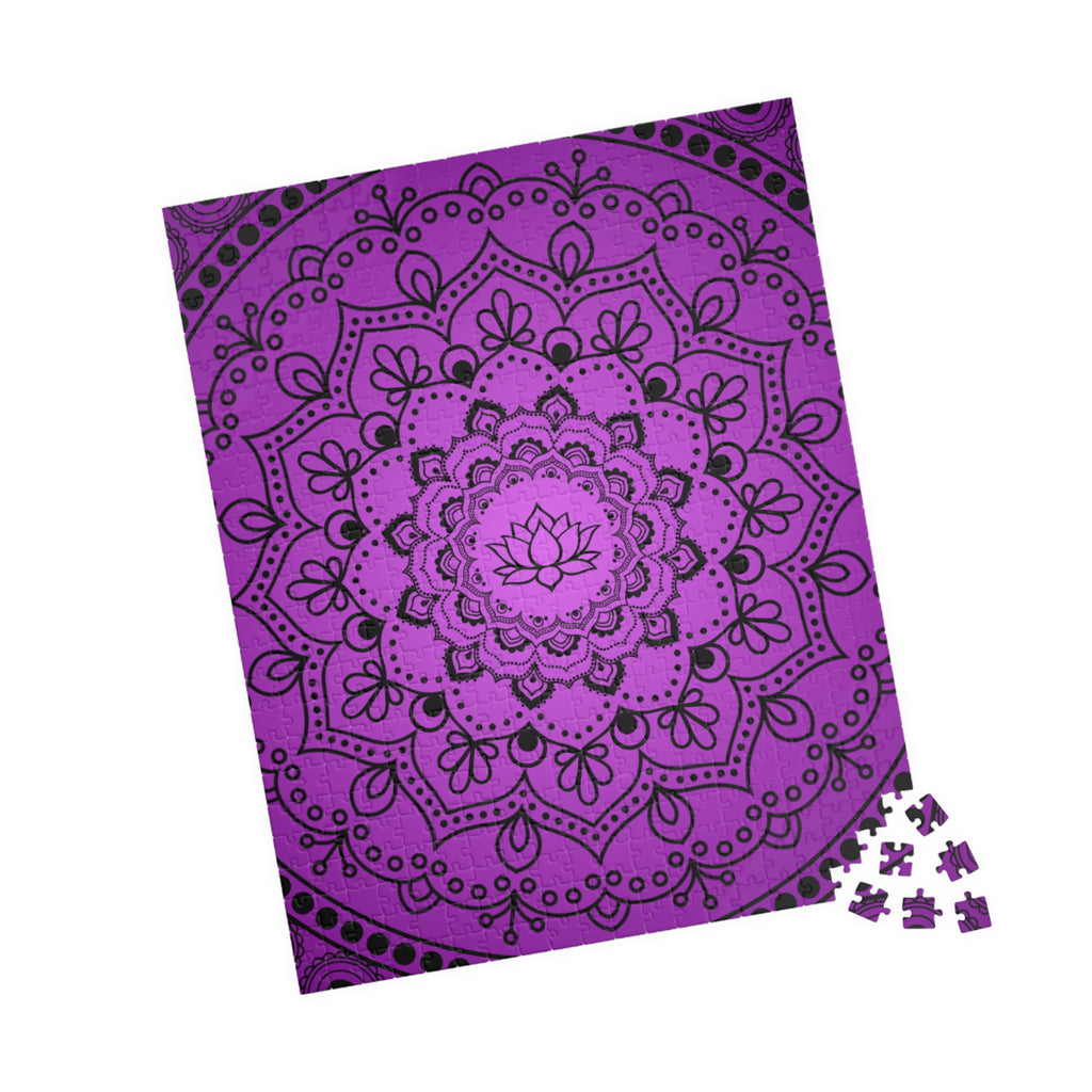 Purple Mandala Jigsaw Puzzle